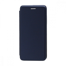 Чехол-книжка BF модельный (силикон/кожа) для Samsung Galaxy S22 синий