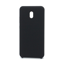 Чехол Silicone Cover Color для Xiaomi Redmi 8A (003) черный