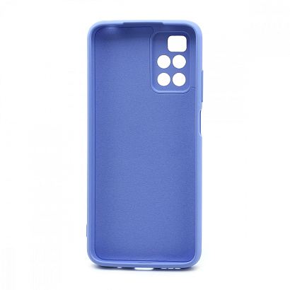 Чехол Silicone Case NEW ERA (накладка/силикон) для Xiaomi Redmi 10 голубой