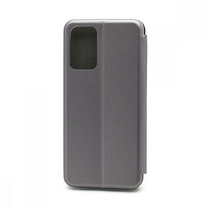Чехол-книжка BF модельный (силикон/кожа) для Samsung Galaxy A72 серебристый