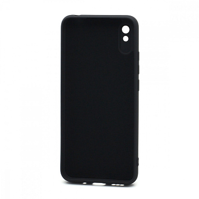 Чехол Silicone Case NEW ERA (накладка/силикон) для Xiaomi Redmi 9A черный