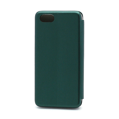 Чехол-книжка BF модельный (силикон/кожа) для Huawei Honor 7A/7S/Y5 2018 зеленый