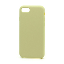 Чехол Silicone Case без лого для Apple iPhone 7/8/SE 2020 (051) светло желтый