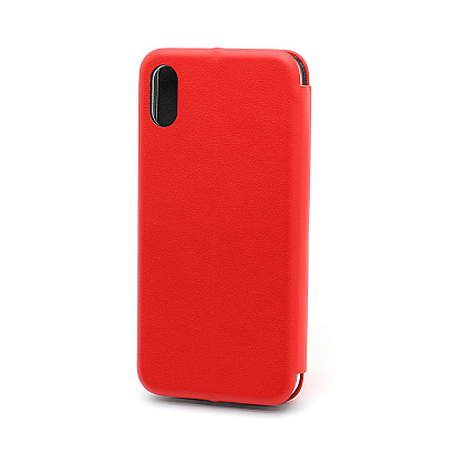 Чехол-книжка BF модельный (силикон/кожа) для Apple iPhone X/XS красный