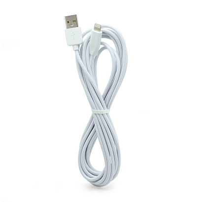 Кабель USB - Lightning HOCO X1 "Rapid" (2А, 300см) белый