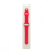 Силиконовый ремешoк для часов Apple Watch 42/44мм розовый (029) (S)