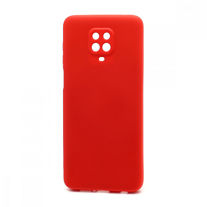 Чехол Silicone Case NEW ERA (накладка/силикон) для Xiaomi Redmi Note 9S/Note 9 Pro красный