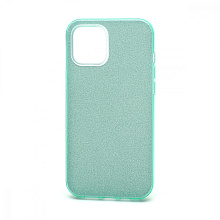 Чехол Fashion с блестками силикон-пластик для Apple iPhone 12 Pro Max/6.7 зеленый