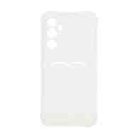 Чехол с кармашком для Samsung Galaxy A54 прозрачный (001)