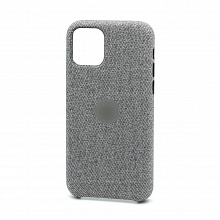Чехол Canvas Case с лого (тканевый) для Apple iPhone 11 Pro/5.8 серый