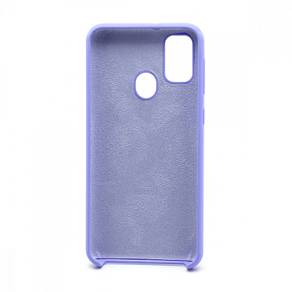 Чехол Silicone Cover Color для Samsung Galaxy M21/M30S (013) сиреневый