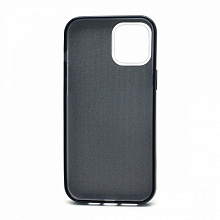 Чехол Fashion с блестками силикон-пластик для Apple iPhone 12 Pro Max/6.7 черный