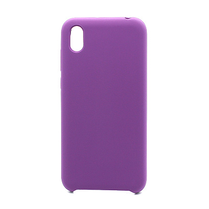 Чехол Silicone Cover Color для Huawei Honor 8S/Y5 2019 (014) фиолетовый