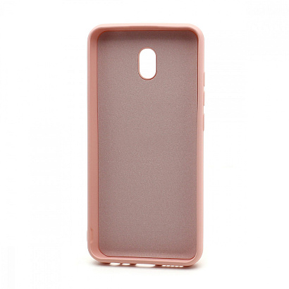 Чехол Silicone Case NEW ERA (накладка/силикон) для Xiaomi Redmi 8A светло розовый