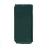 Чехол-книжка BF модельный (силикон/кожа) для Samsung Galaxy A12 зеленый