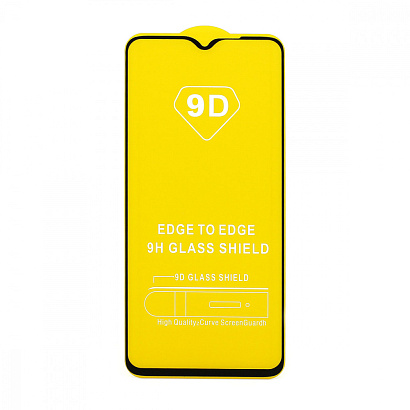 Защитное стекло Full Glass для Realme X2 Pro черное (Full GC) тех. пак
