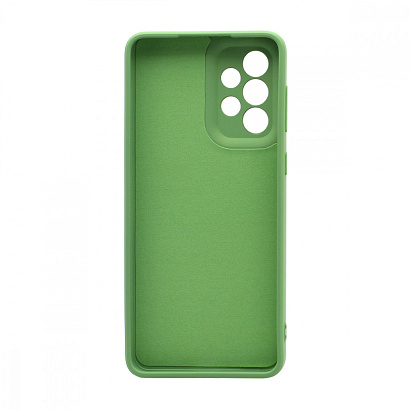 Чехол Silicone Case NEW ERA (накладка/силикон) для Samsung Galaxy A33 зеленый