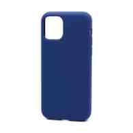Чехол Silicone Case без лого для Apple iPhone 11 Pro/5.8 (полная защита) (020) синий