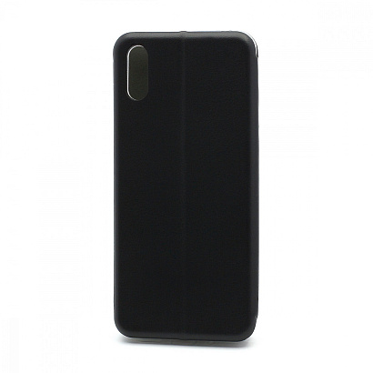 Чехол-книжка BF модельный (силикон/кожа) для Xiaomi Redmi 9A черный