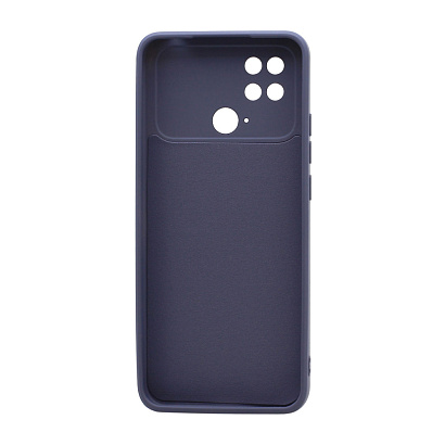 Чехол Silicone Case NEW ERA (накладка/силикон) для Xiaomi Poco C40 серый