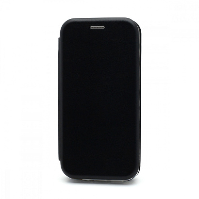 Чехол-книжка BF модельный (силикон/кожа) для Apple iPhone 12/12 Pro/6.1 черный