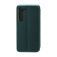 Чехол-книжка BF модельный (силикон/кожа) для Samsung Galaxy S23 зеленый