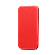 Чехол-книжка BF модельный (силикон/кожа) для Apple iPhone X/XS красный