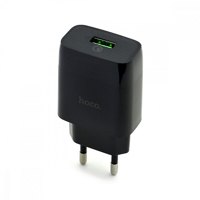 СЗУ с выходом USB Hoco C72Q (QC3.0) черное