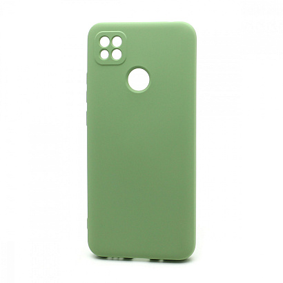 Чехол Silicone Case NEW ERA (накладка/силикон) для Xiaomi Redmi 9C/Redmi 10A зеленый