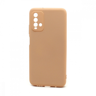 Чехол Silicone Case NEW ERA (накладка/силикон) для Xiaomi Redmi 9T светло розовый