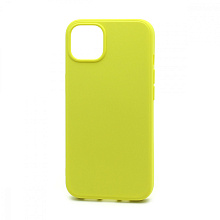 Чехол Silicone Case NEW ERA (накладка/силикон) для Apple iPhone 13/6.1 желтый