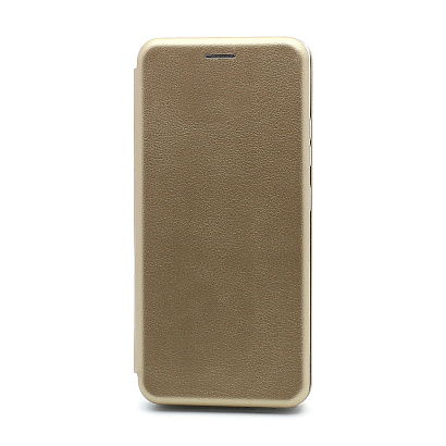 Чехол-книжка BF модельный (силикон/кожа) для Samsung Galaxy S10 Lite (G770F) золотистый