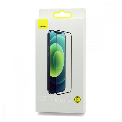 Защитное стекло BASEUS для Apple iPhone 12 Pro Max/6.7 черное (SGAPIPH67N-KC01)