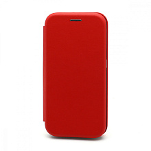 Чехол-книжка BF модельный (силикон/кожа) для Samsung Galaxy M01 красный
