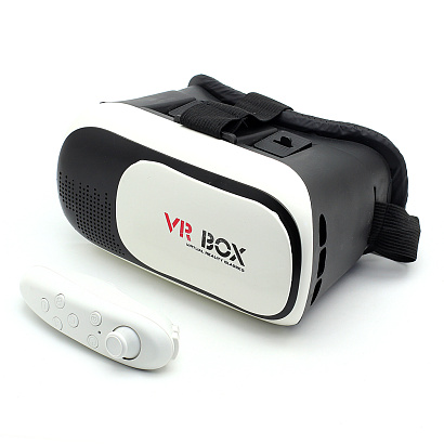 Очки виртуальной реальности VR BOX с пультом																													