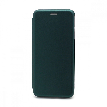 Чехол-книжка BF модельный (силикон/кожа) для Samsung Galaxy A03S зеленый