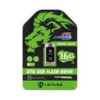 USB 16GB Lenyes (UG003) Black