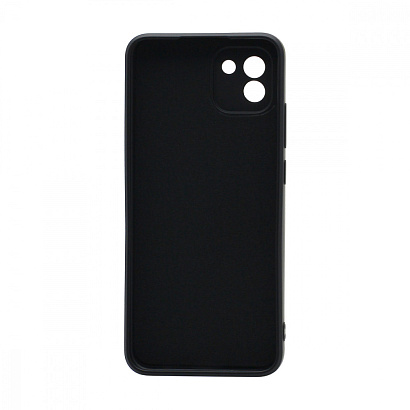 Чехол Silicone Case NEW ERA (накладка/силикон) для Samsung Galaxy A03 черный
