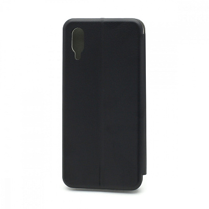 Чехол-книжка BF модельный (силикон/кожа) для Samsung Galaxy A02/M02 черный