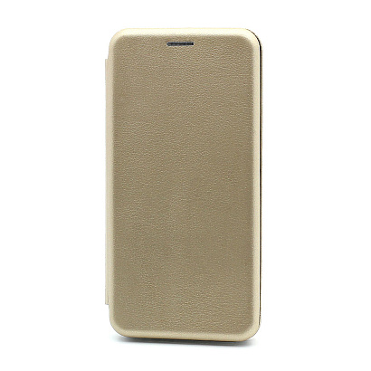 Чехол-книжка BF модельный (силикон/кожа) для Huawei Honor 20 Lite/20S/P30 Lite золотистый