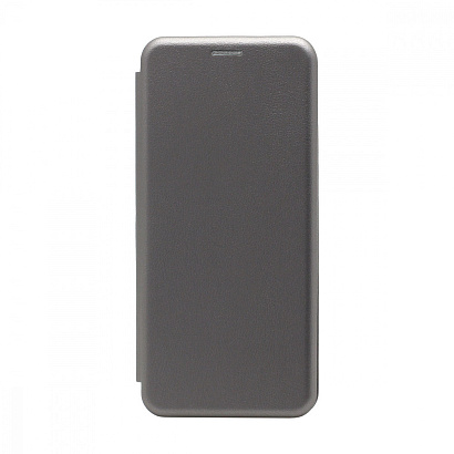 Чехол-книжка BF модельный (силикон/кожа) для Samsung Galaxy A03 серебристый