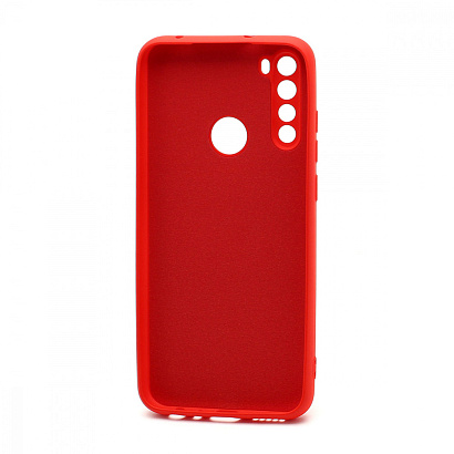 Чехол Silicone Case NEW ERA (накладка/силикон) для Xiaomi Redmi Note 8T красный