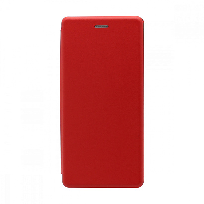 Чехол-книжка BF модельный (силикон/кожа) для Samsung Galaxy S22 Ultra красный