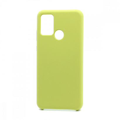 Чехол Silicone Cover Color для Huawei Honor 9A (006) зеленый
