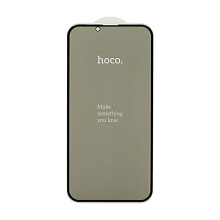 Защитное стекло HOCO A12 Pro Nano 3D Privacy Full Screen для Apple iPhone 13/13 Pro/14/6.1 черное