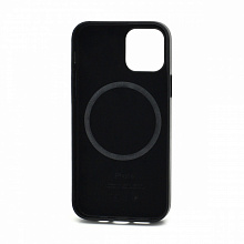 Чехол Orig 100% с лого (накладка/кожа/MSafe) для Apple iPhone 12/12 Pro/6.1 черный