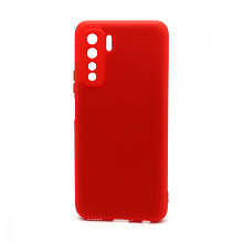 Чехол Silicone Case NEW ERA (накладка/силикон) для Huawei Honor 30S/Nova 7SE красный