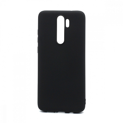 Чехол Silicone Case NEW ERA (накладка/силикон) для Xiaomi Redmi Note 8 Pro черный