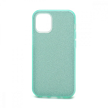 Чехол Fashion с блестками силикон-пластик для Apple iPhone 12 Mini/5.4 зеленый