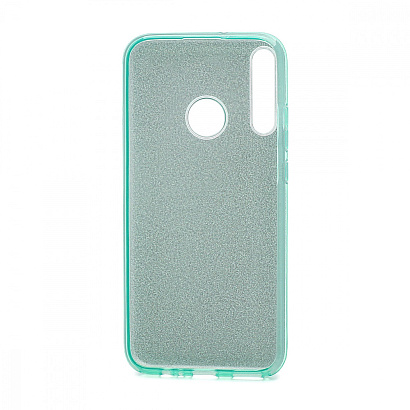 Чехол Fashion с блестками силикон-пластик для Huawei Honor 9C/P40 Lite E зеленый